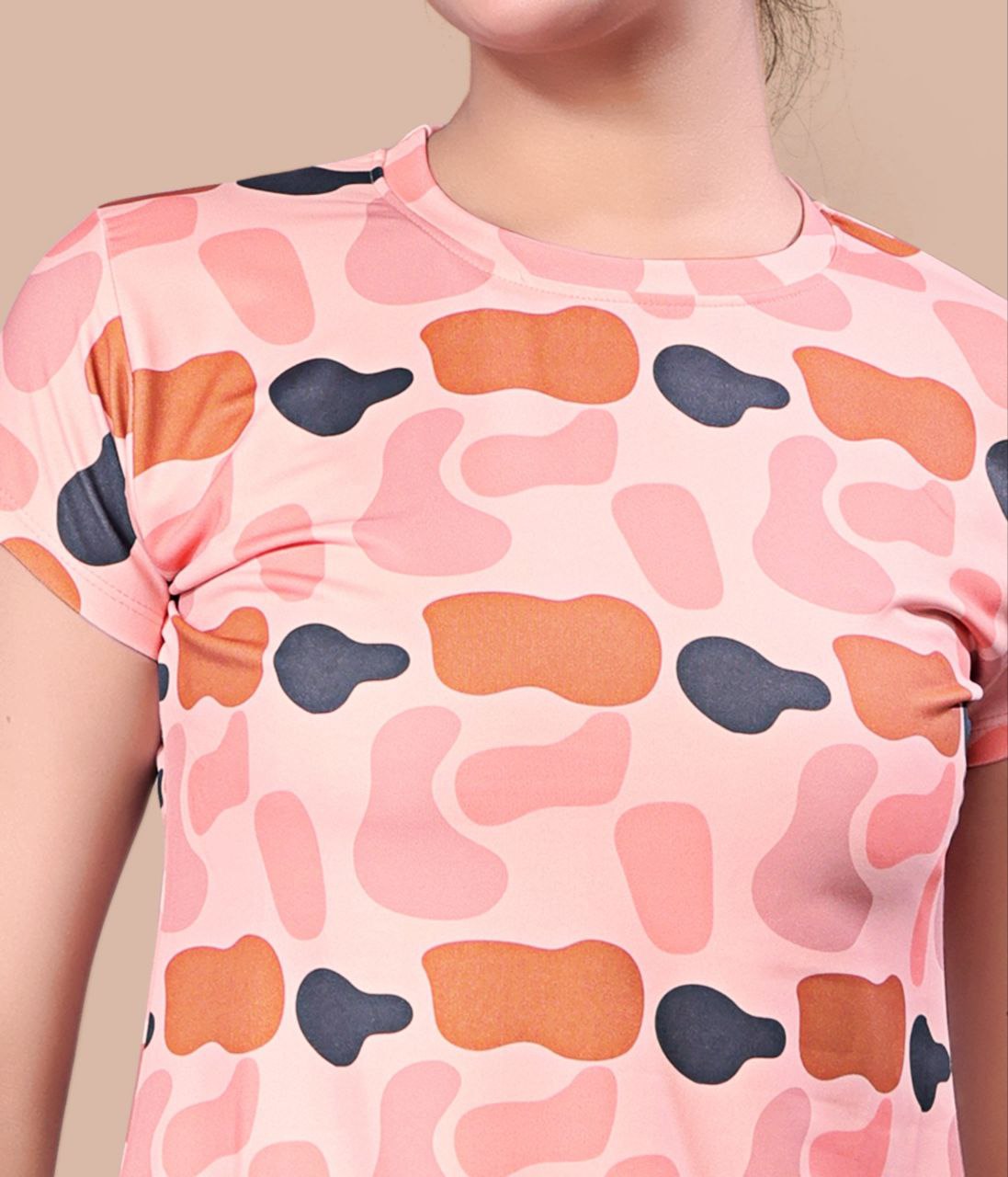 New Women Printed Multi Color Top & Pyjama Night suit