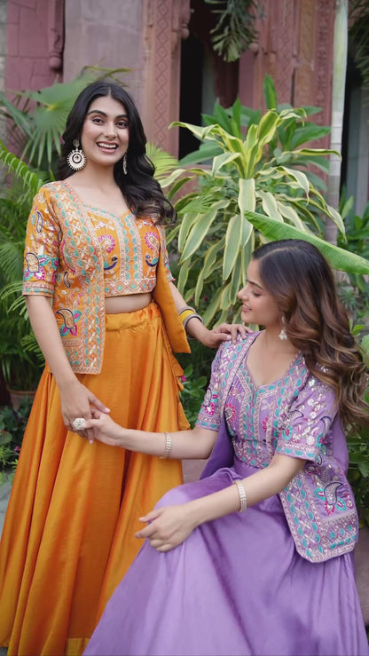 New Superhit Festival Lehenga choli & koti